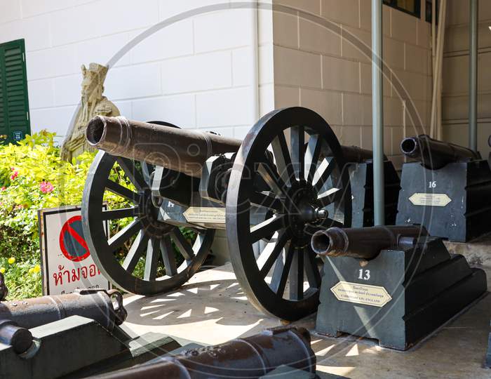 A Mini Barrelled Cannon