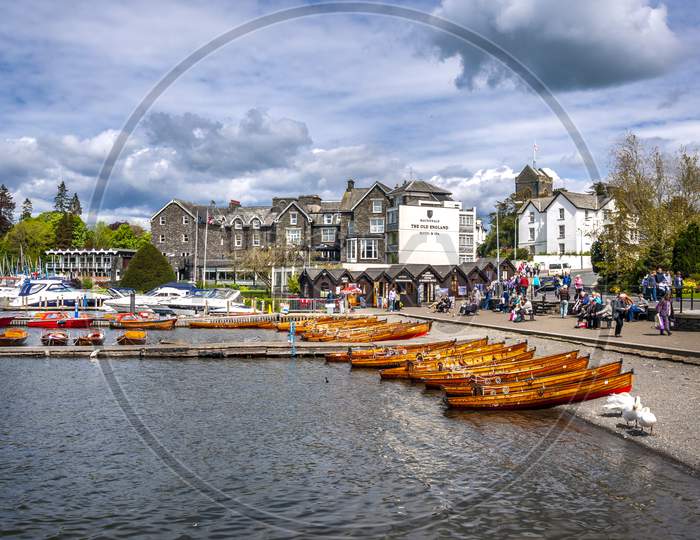 EDITORIAL Bowness on Windermere Cumbria England 14th May 2014