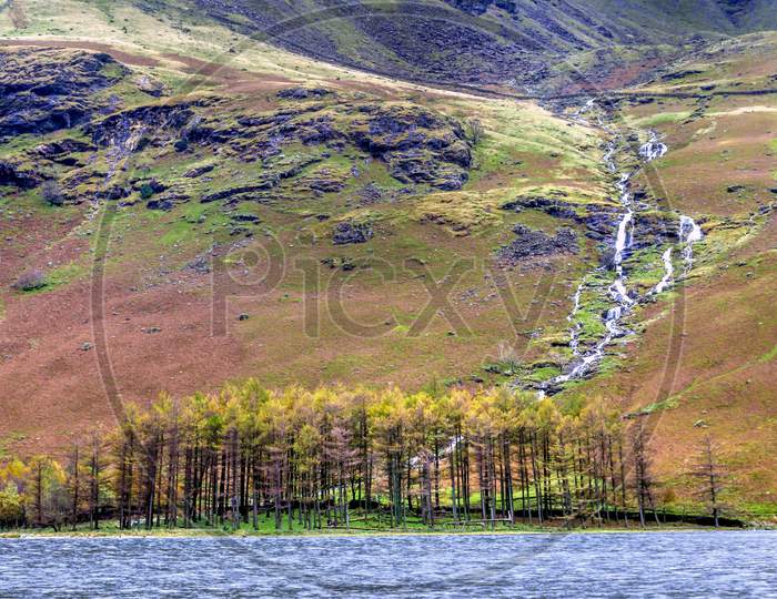 Waterfall on the west side of Buttermere