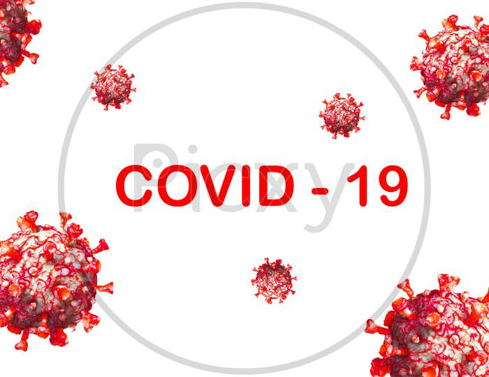 Coronavirus 2019-Ncov Novel Coronavirus Concept Resposible For Asian Flu Outbreak And Coronaviruses Influenza As Dangerous Flu