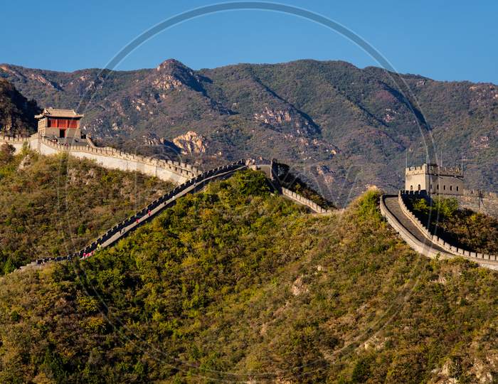 Juyongguan, Juyong Pass Of The Great Wall Of China In The Changping District, About 50 Kilometers North From Central Beijing, China