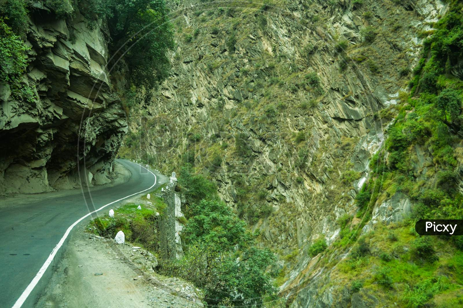 Landscape View of Mountain Himachal Prdesh