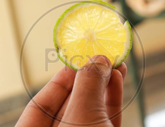 sweet lemon (Mosambi) isolated on white background