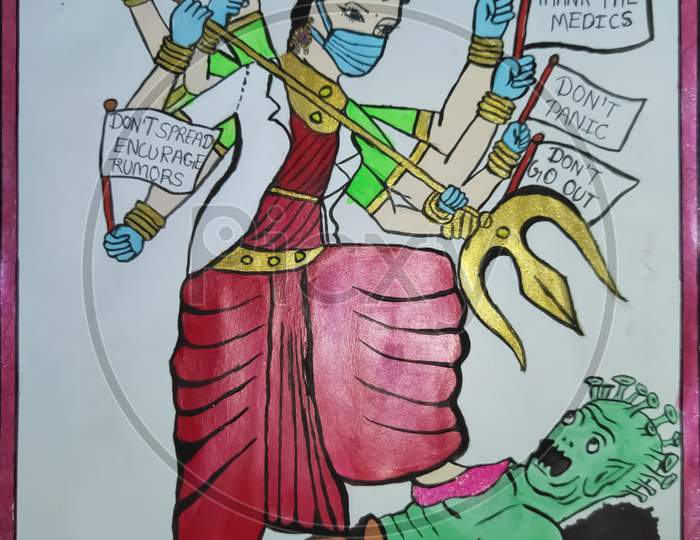 Indian god fight the coronavirus