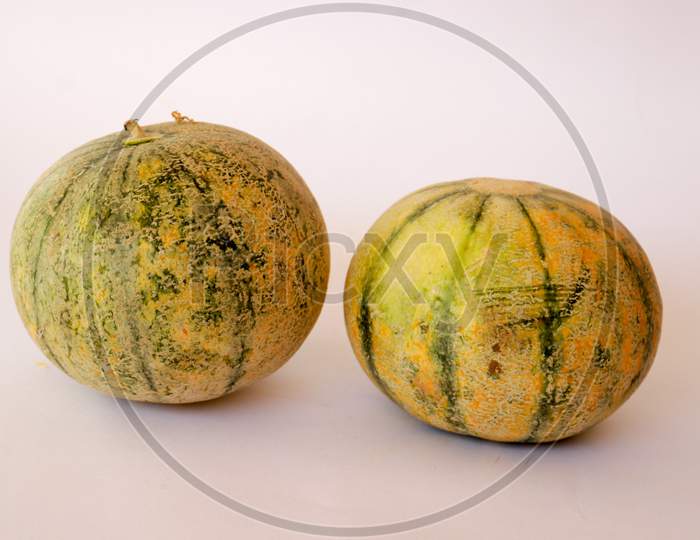 cantaloupe melon isolated on nice background