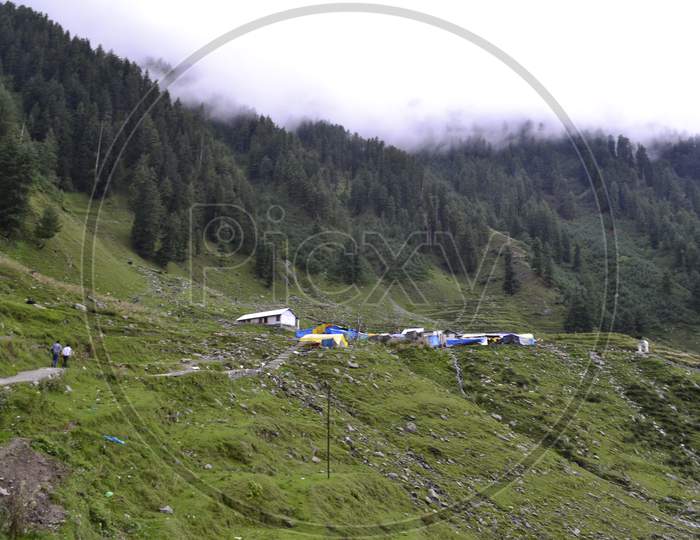 Landscape View Manimahesh Himachal Prdesh