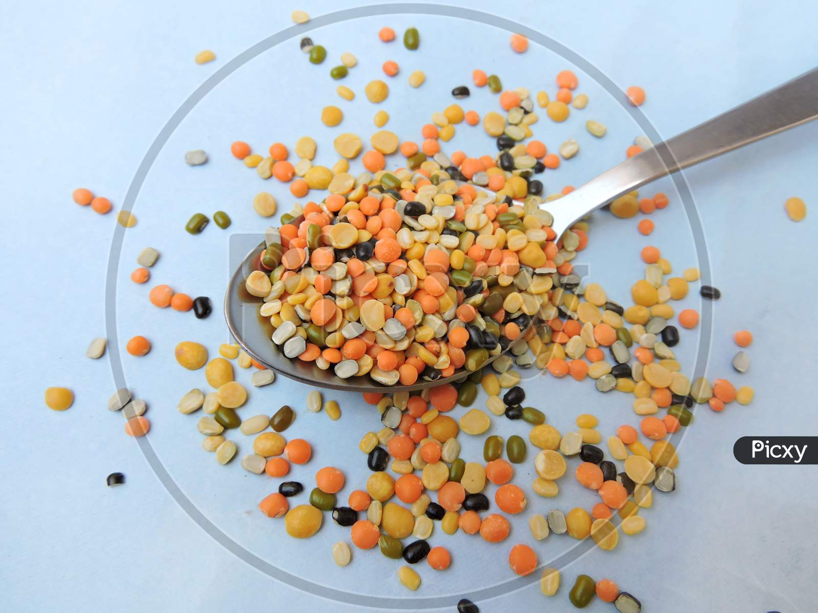 Mixed lentils