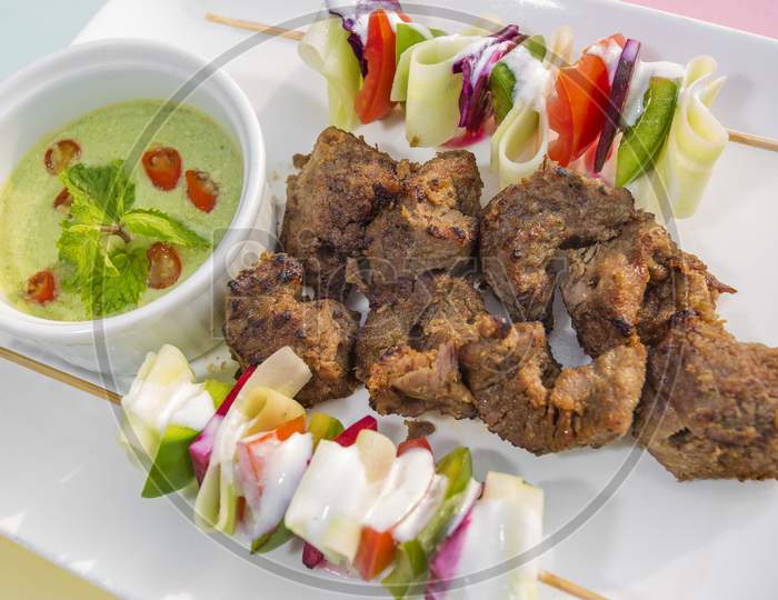 Afgan Kebab , It is An Afghanistan Traditional Recipe