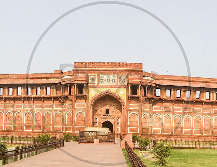 Agra fort in most famous tourist attractions India