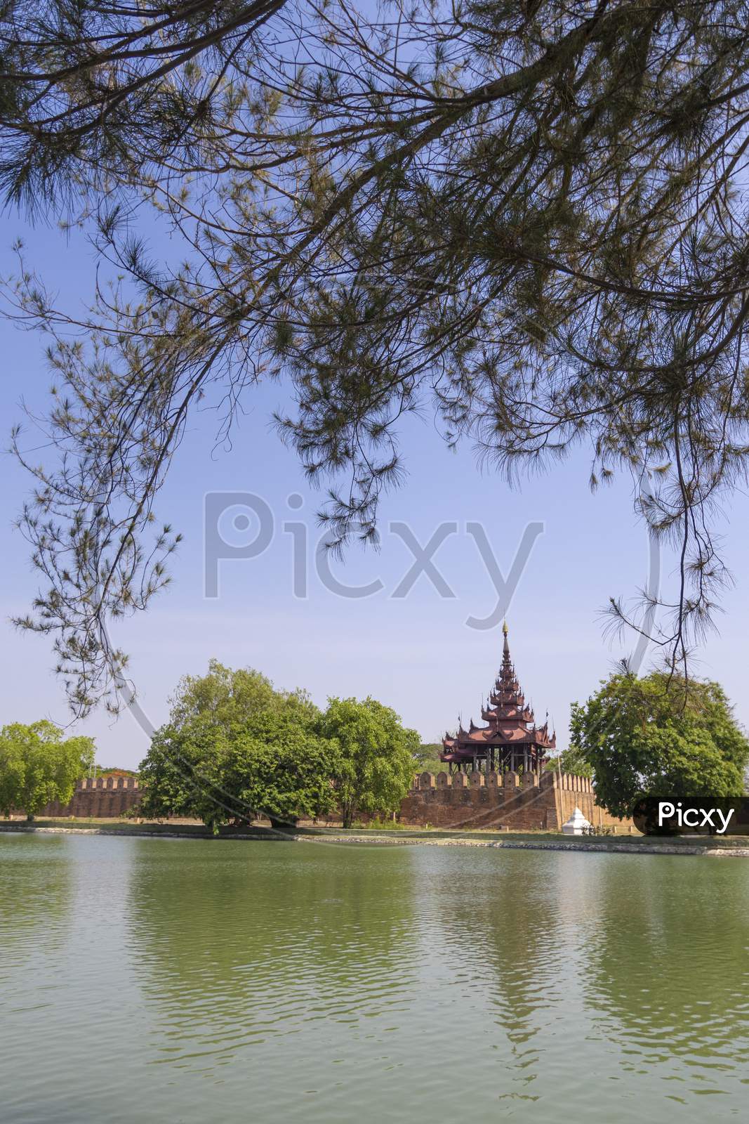 Mandalay Royal Moat & Mandalay Hill