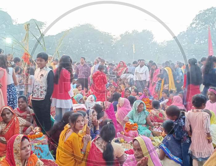 Chhath Puja celebration.