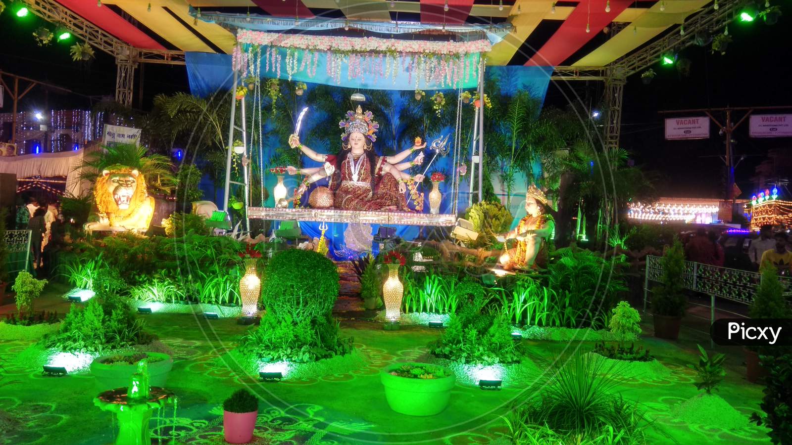Durga Puja Celebration View