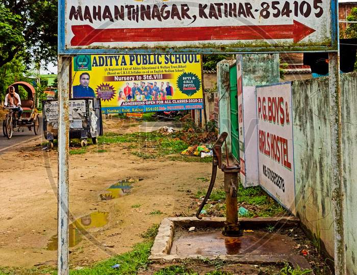 Katihar/India-29/04/2020; Don Bosco School, Sri Mahanth Nagar, Laliyahi, Katihar, Bihar 854105
