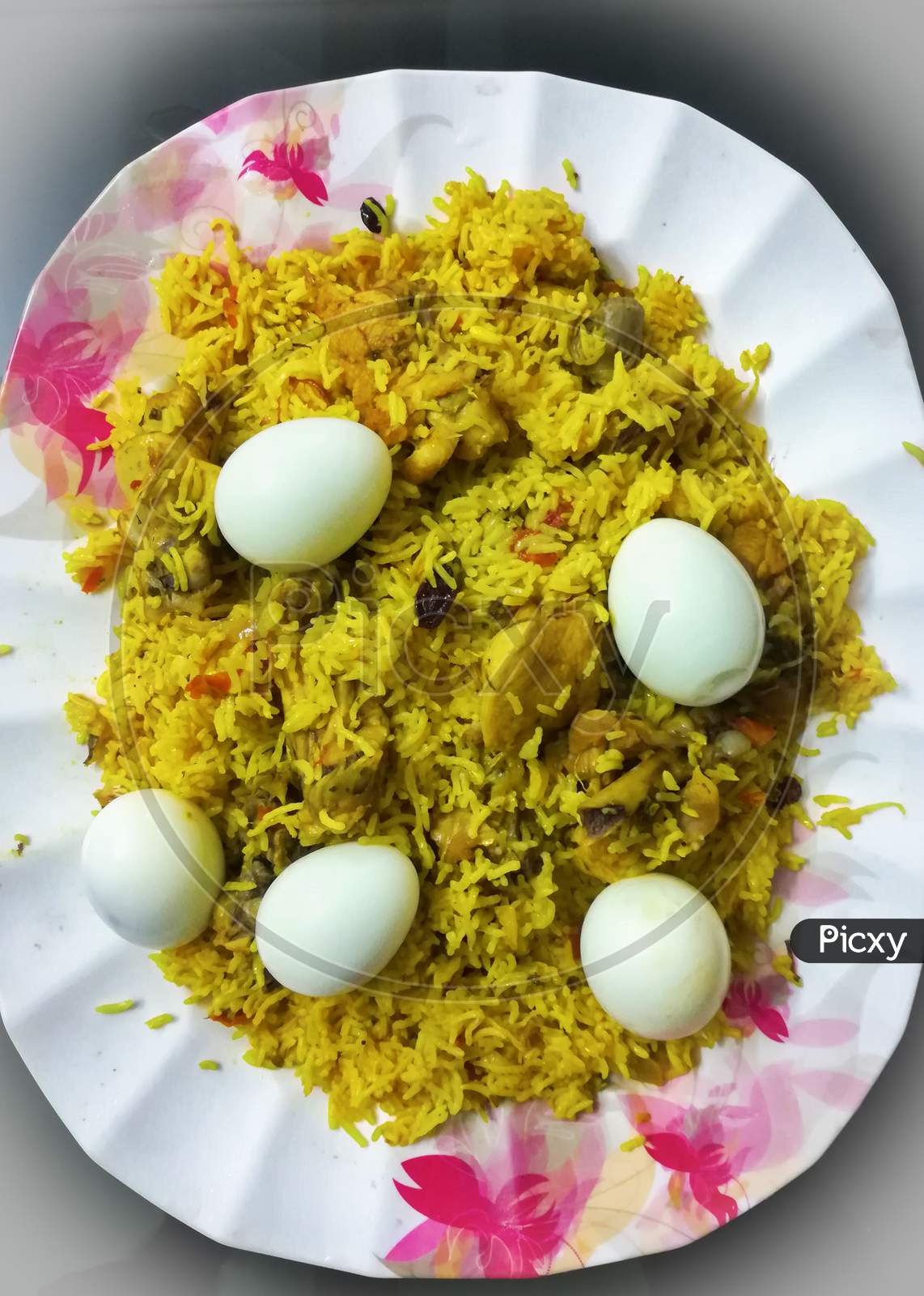 Tasty Arabian Style Egg Biryani