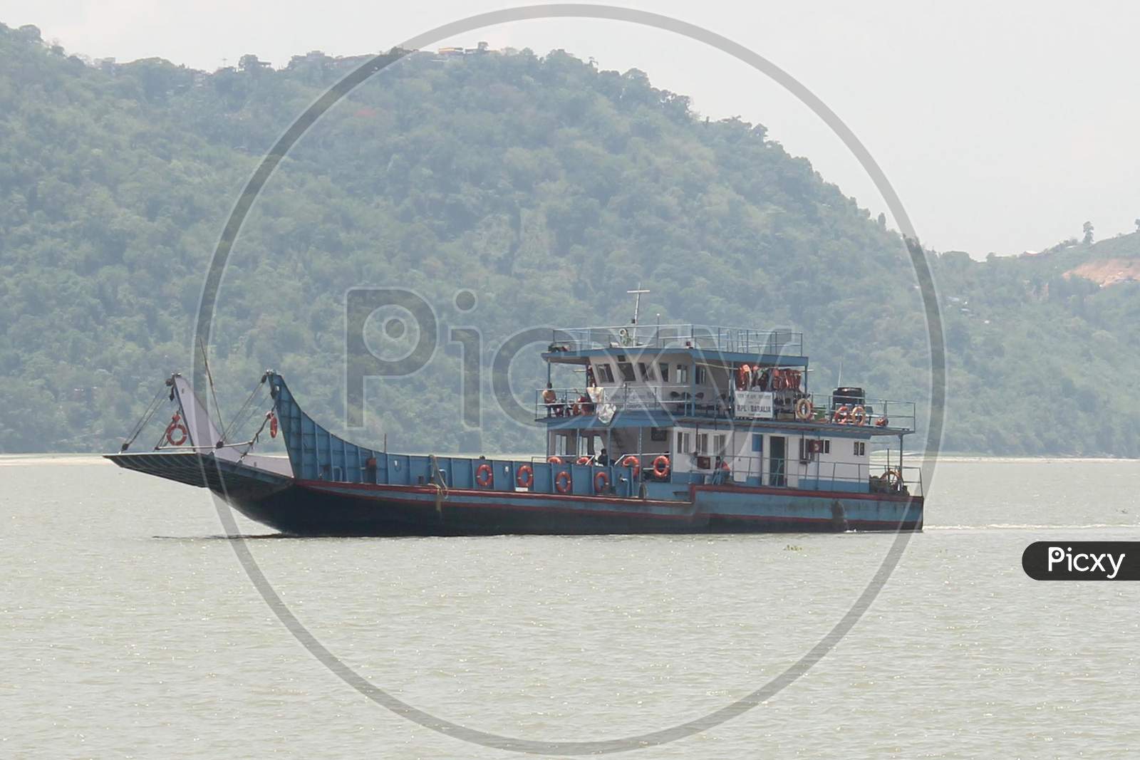 Passenger Ferry Services Operated By Government-Run Inland Water Transport (Iwt) Resume Over Brahmaputra River, Amid The Third Phase Of Covid-19 or Coronavirus Nationwide  Lockdown, In Guwahati, Thursday, May 7, 2020.