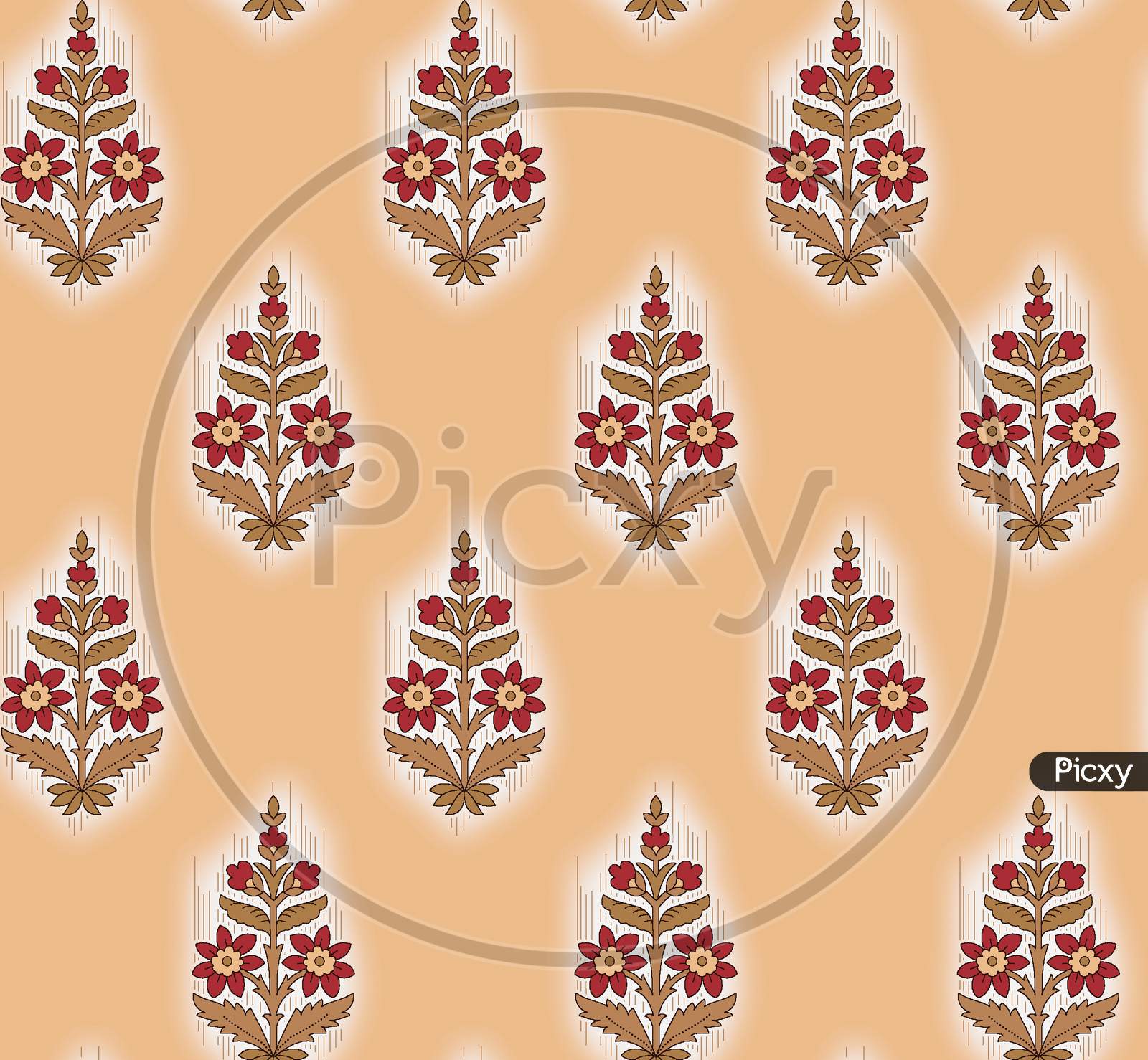 flower motif pattern