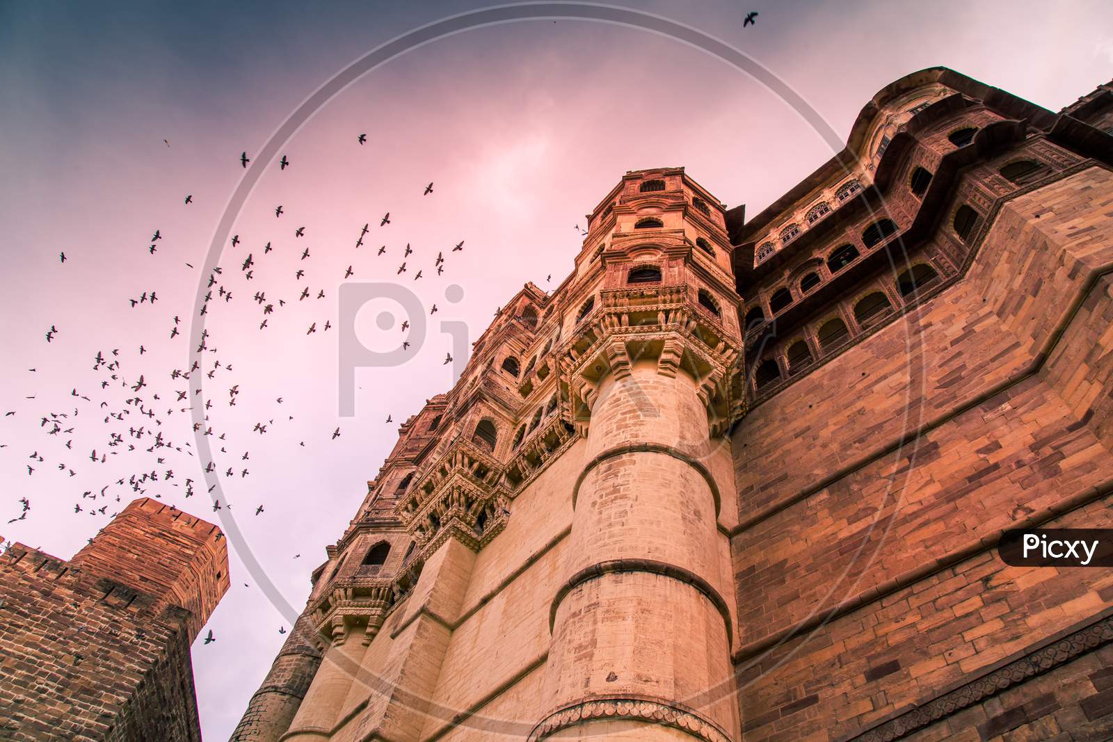 Mehrangarh Fort, one of The Largest Forts In India, Rajasthan, Jodhpur
