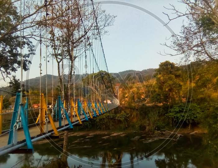 Hanging bridge of Jairampur Arunachal Pradesh