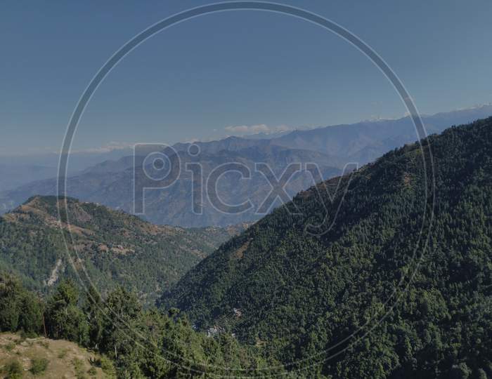 A beautiful tourist place hill station Himachal Pradesh