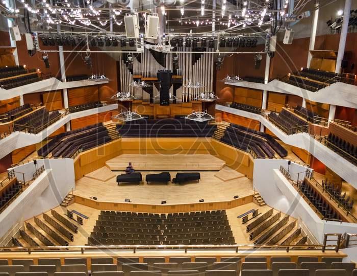 The Bridgwater Hall Manchester 29 March 2016 The home of the Halle Orchestra.
