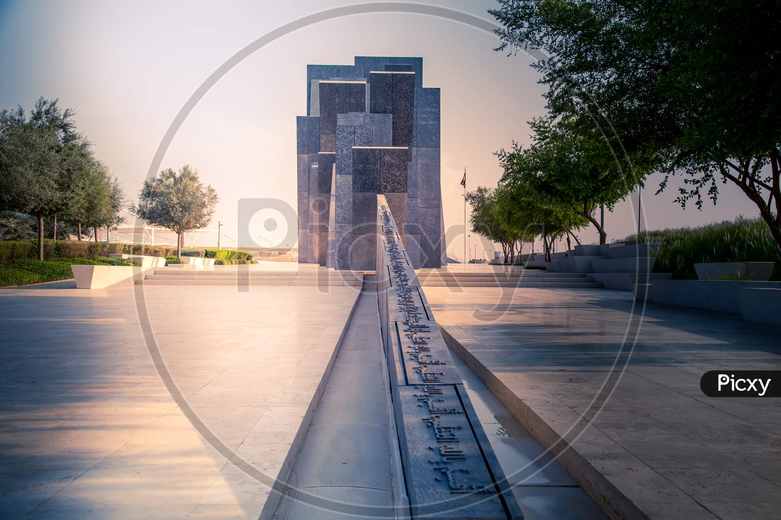 Wahat Al Karama, the memorial for its martyrs of the UAE's National Heroes, Abu Dhabi