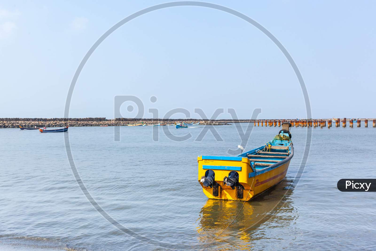 Fishing harbour ponnani kerala india