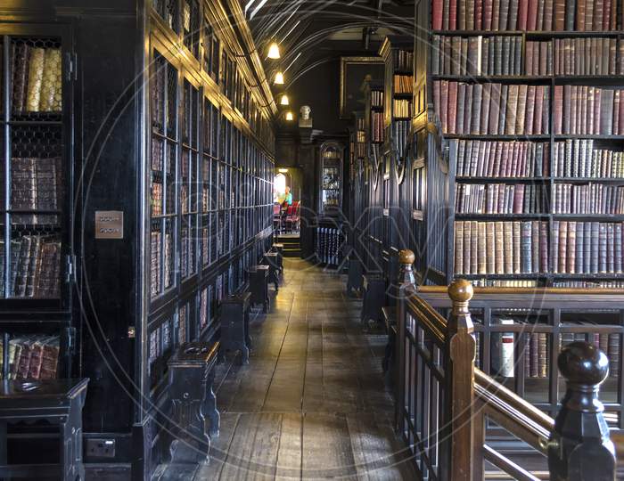 Chetham’s Library Manchester England. 18 April 2018.