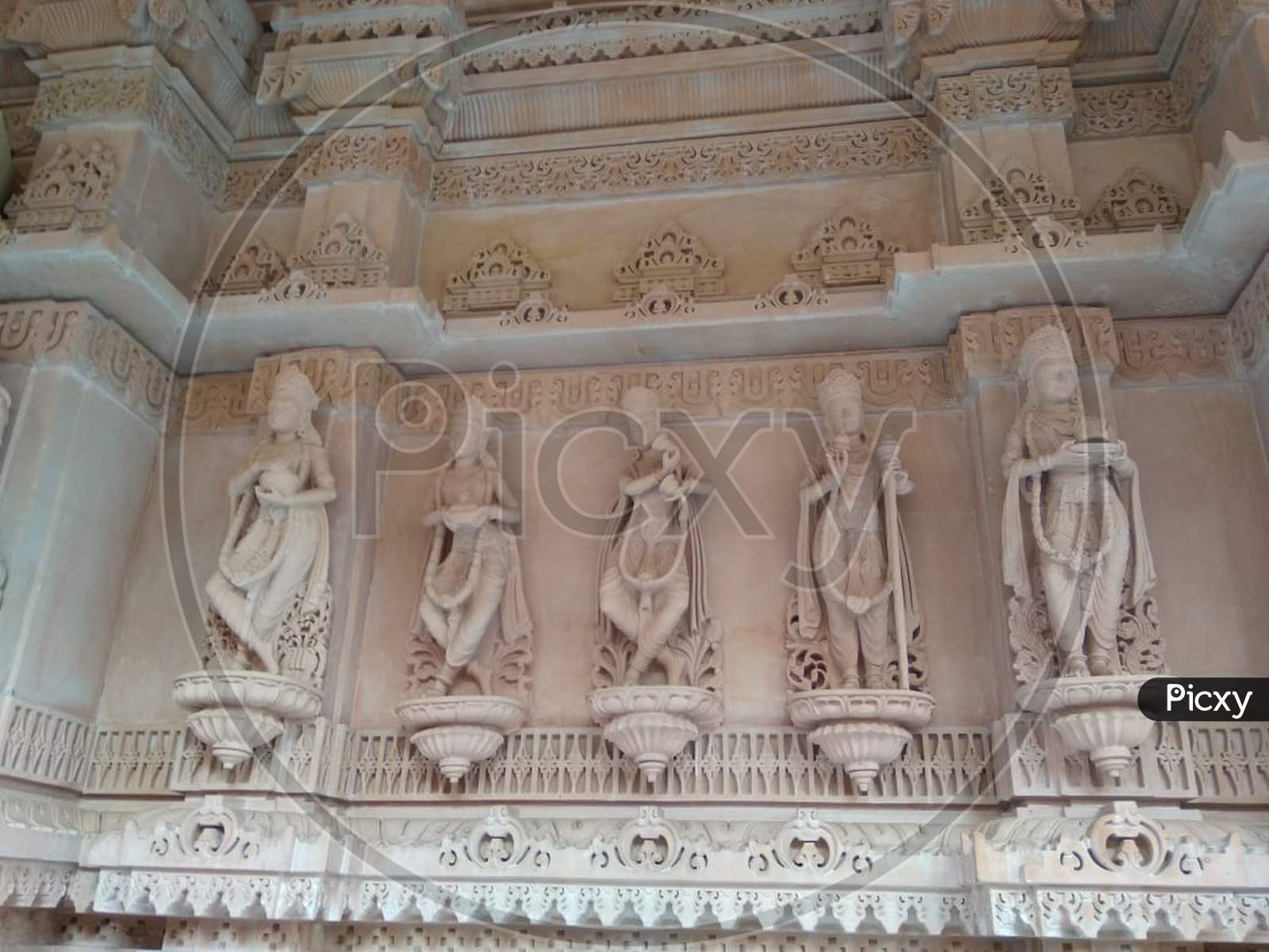 Stone carving
