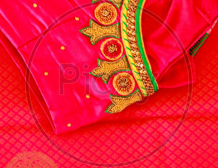 Traditional Handmade Indian Silk Sari Saree