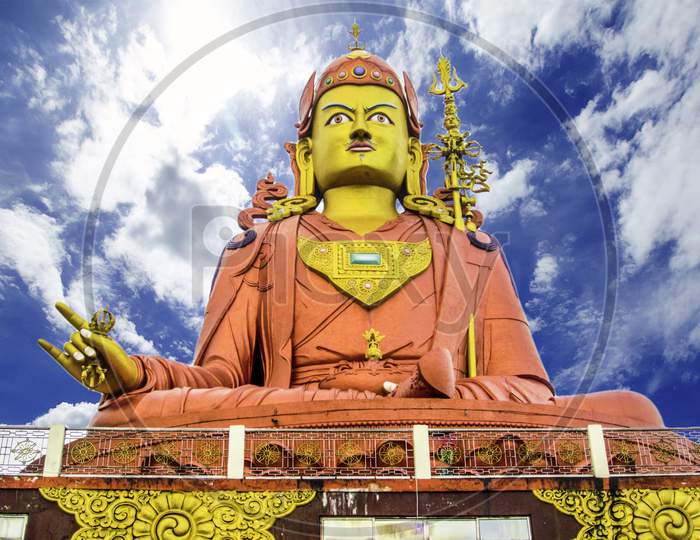 The Beautiful Statue Of Lord Buddha - Guru Padmasambhava Statue, Samdruptse Hill, Namchi, Sikkim
