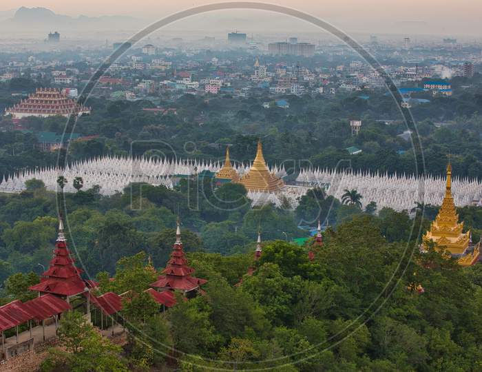 MANDALAY/MYANMAR(BURMA) - 08th May, 2020 : Mandalay is a second largest city of Myanmar(Burma).