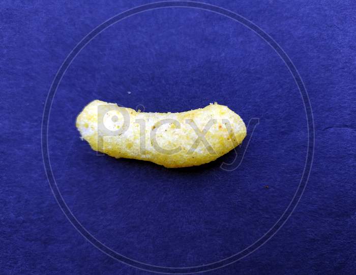 some yellow eatable food isolated on seamless background