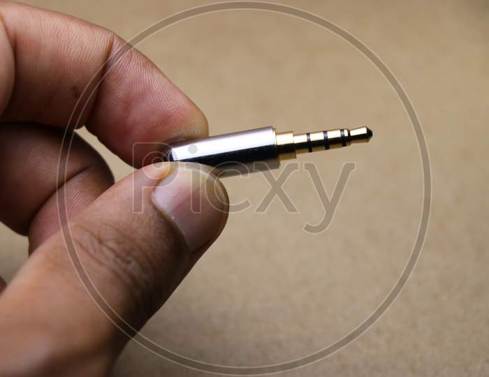 Spare Part Of Audio Jack Used In Aux Cables And In Earphones