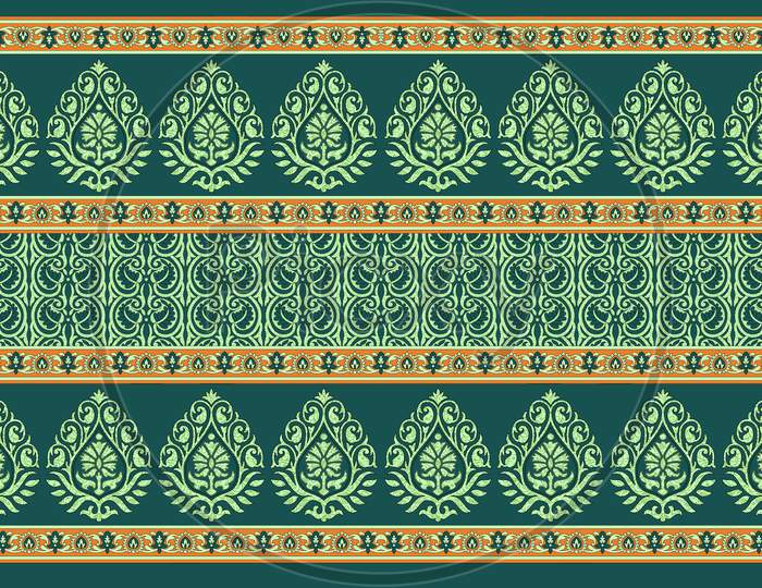 Indian Traditional Decorative Design Background