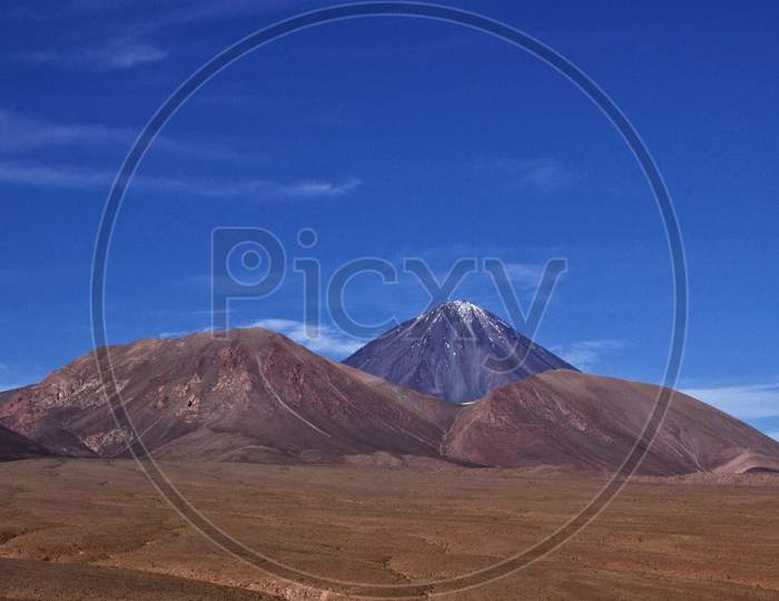 Scenic View of Mountains desert