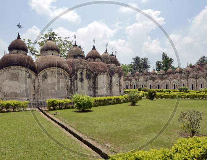 another view of 108 shiva temple kalna bardhaman india