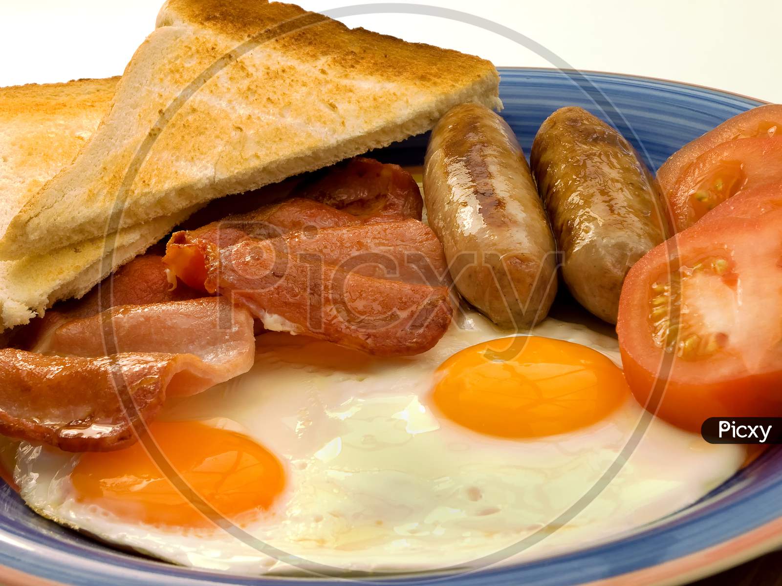 A traditional English breakfast