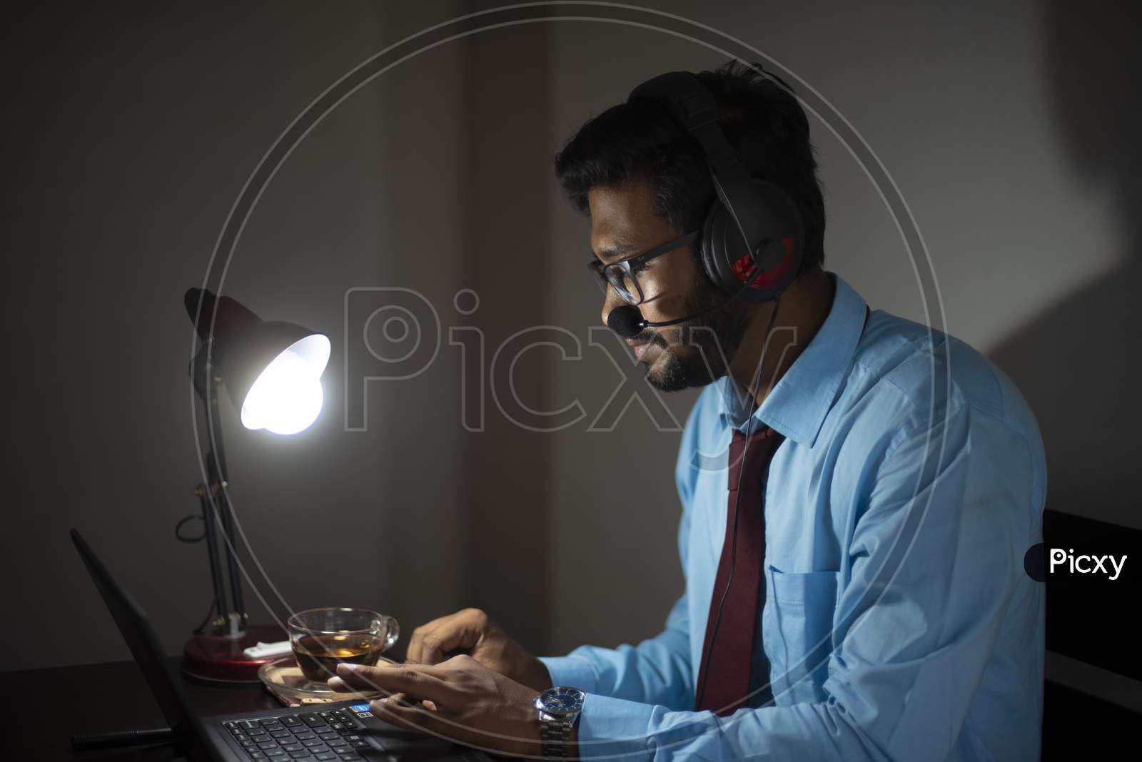 Image Of An Indian Bengali Tall Dark Handsome Brunette Young Man