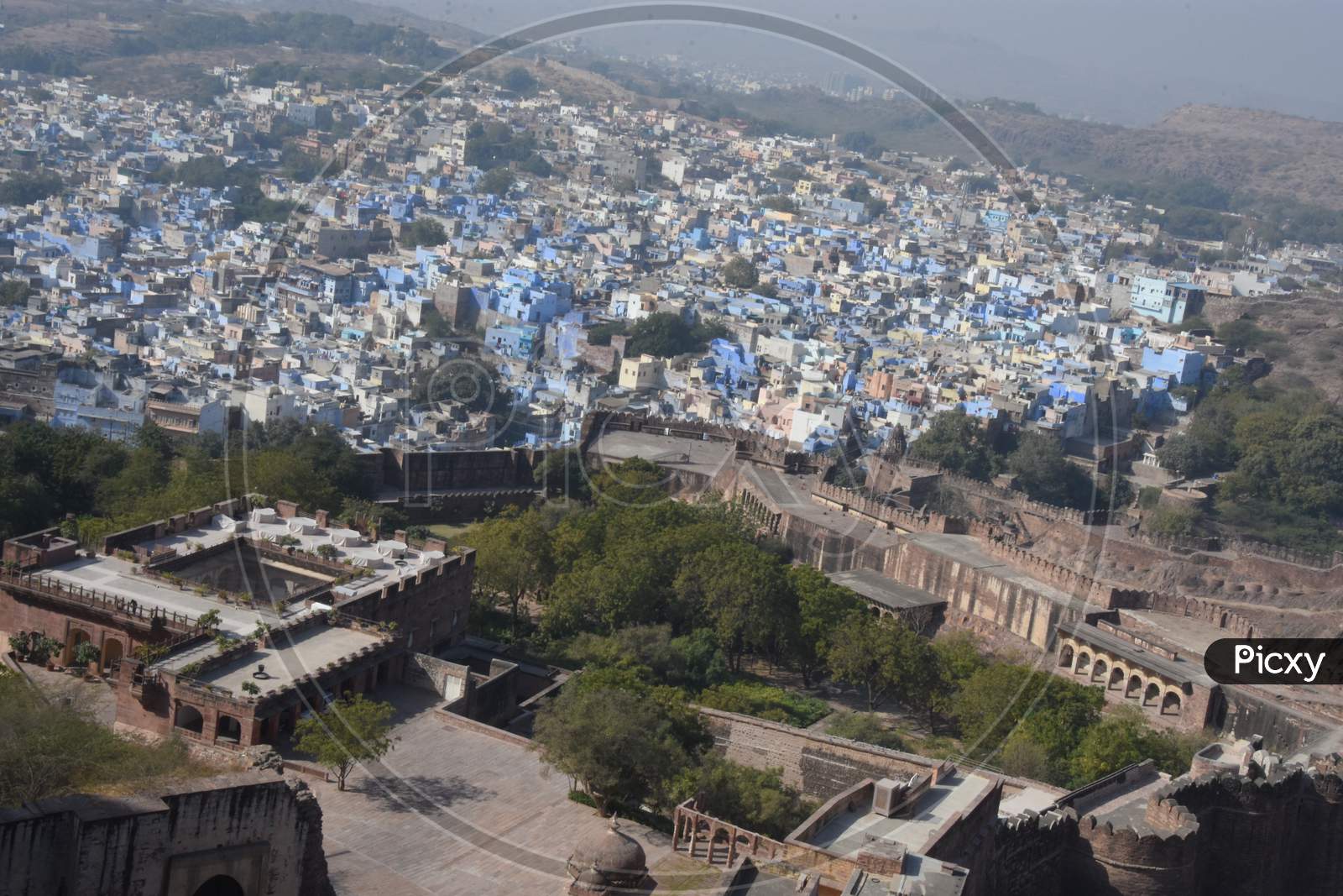 View of Jodhpur city of Rajasthan
