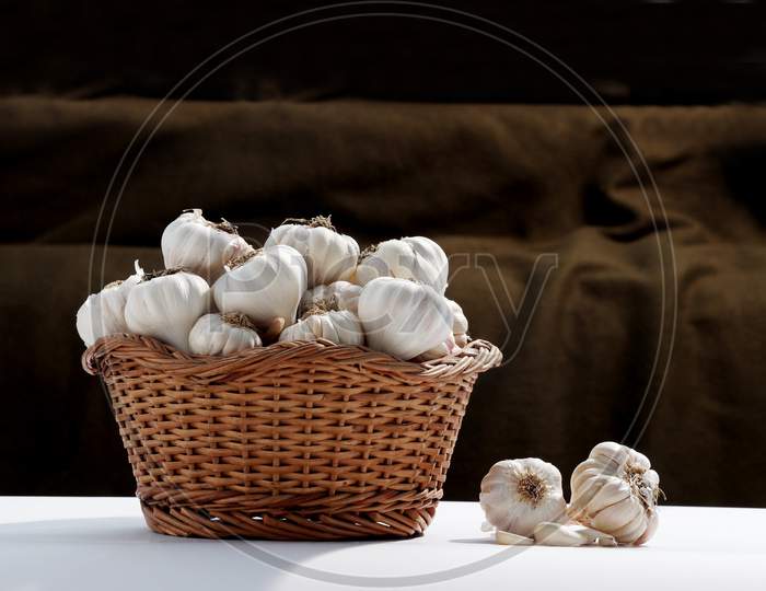 Food ingredient garlic