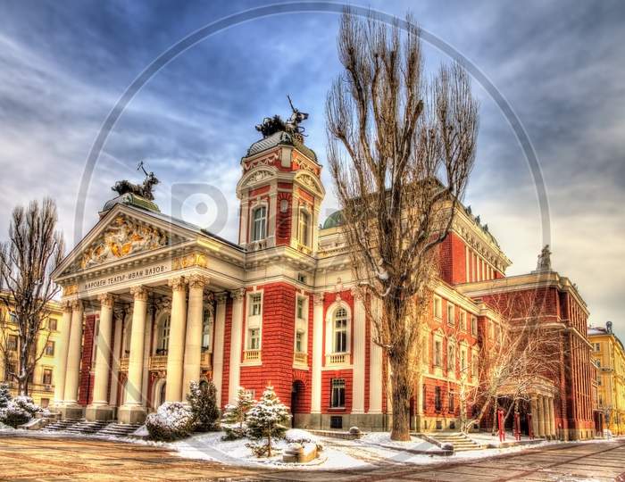 Ivan Vazov National Theatre In Sofia - Bulgaria