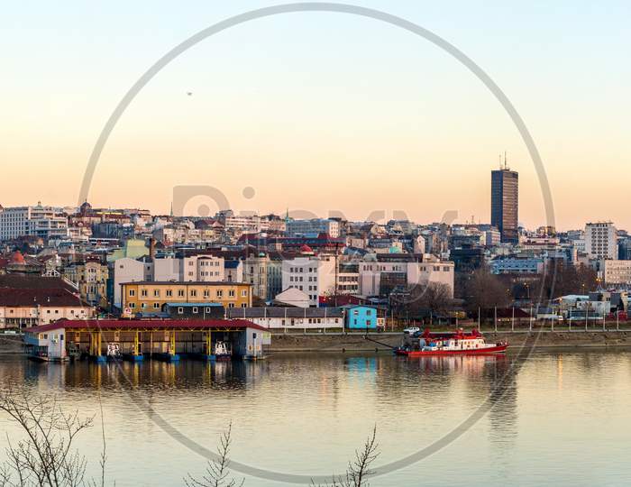 Panorama Of Belgrade Over The Sava River - Serbia