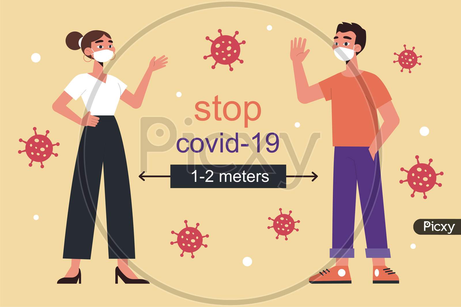 stop covid-19 social distancing