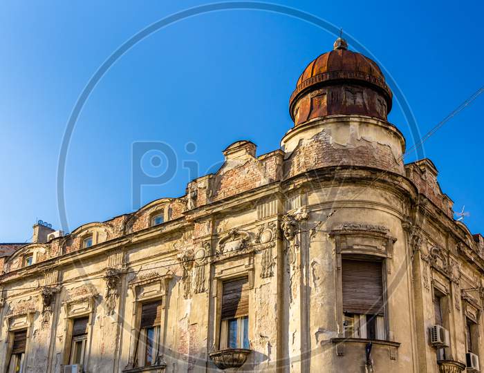 Old Building In The City Center Of Belgrade - Serbia