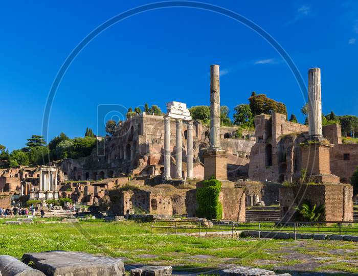 Rome: Ruins Of The Forum, Italy