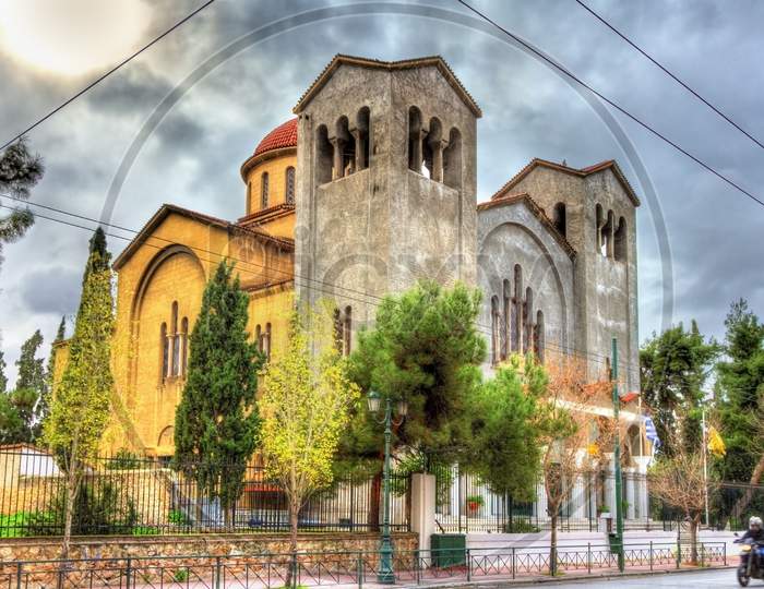 Church Of Holy Trinity In Athens - Greece