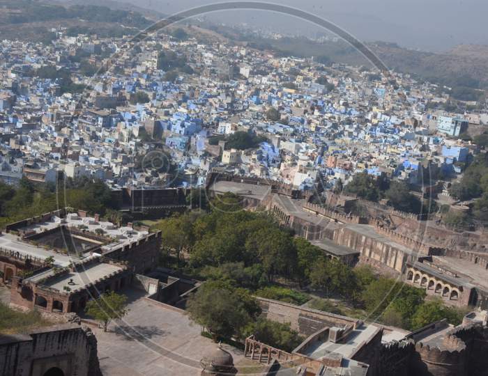 View of Jodhpur city of Rajasthan