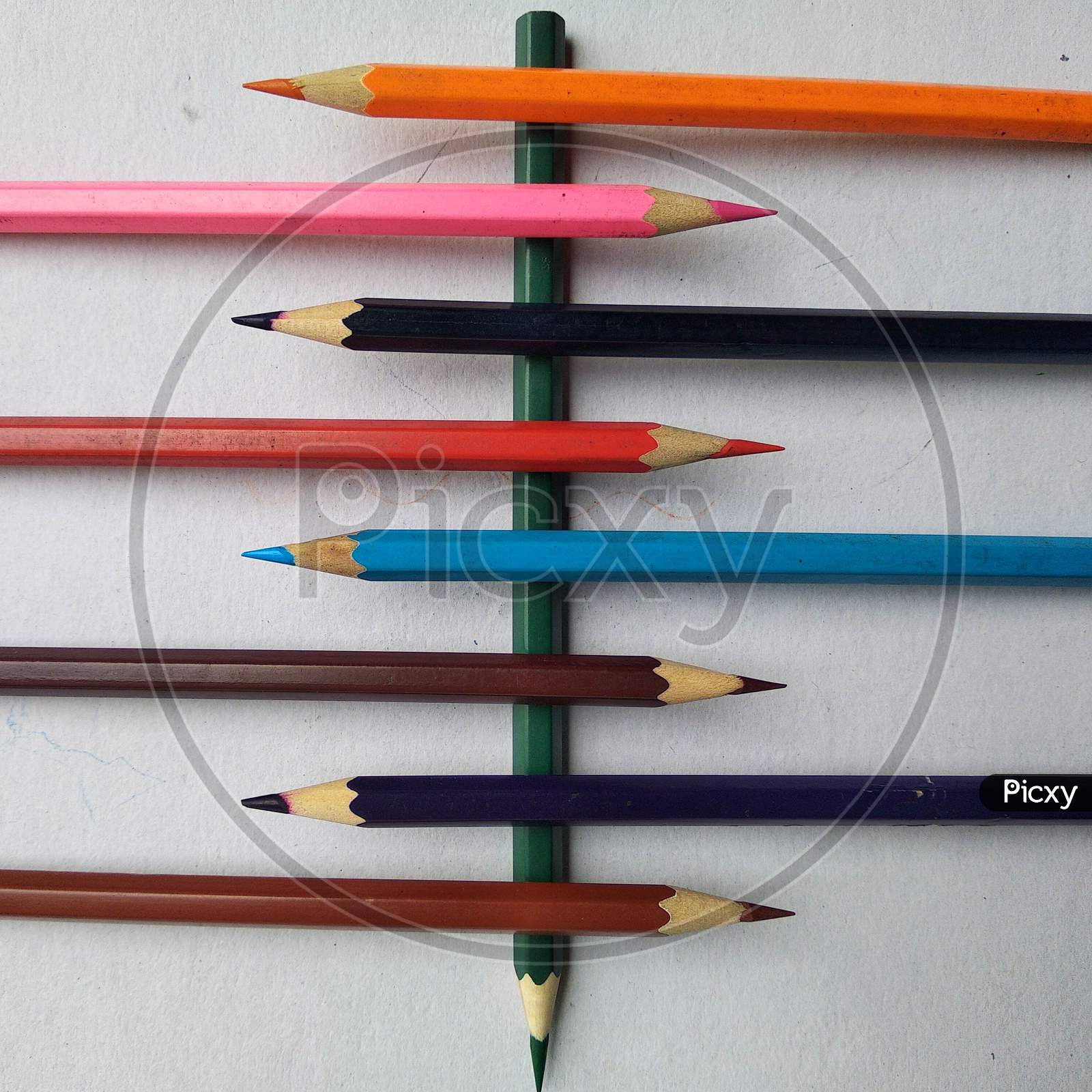 A single colour pencils holding so many colours shades