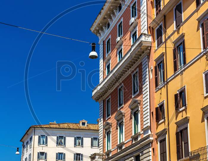 Buildings In The City Centre Of Rome