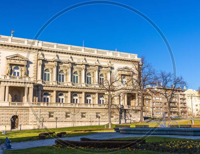 View Of Belgrade City Hall - Serbia